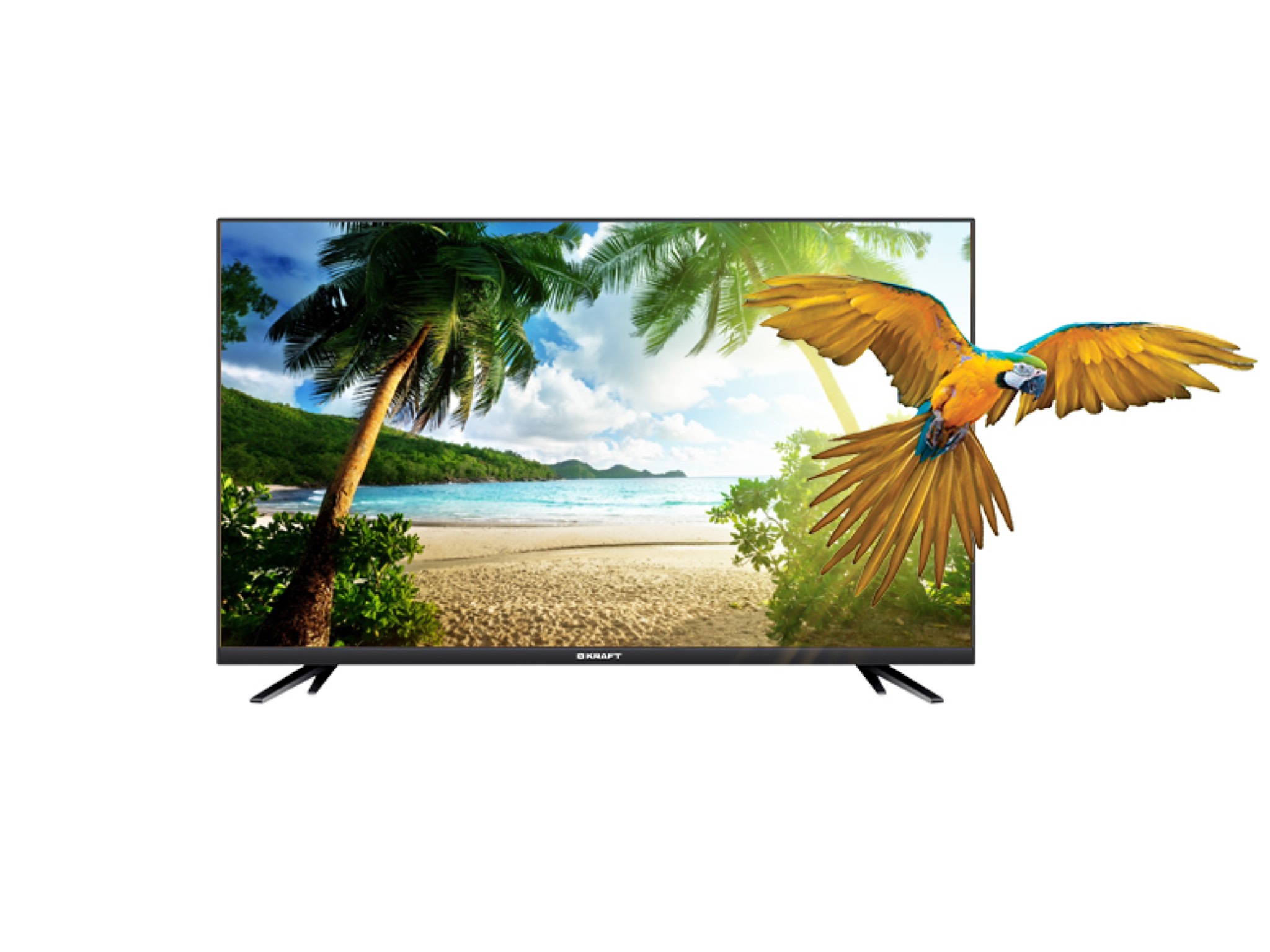 Купить Телевизор Kraft KTV-P32HD02T2CIWL